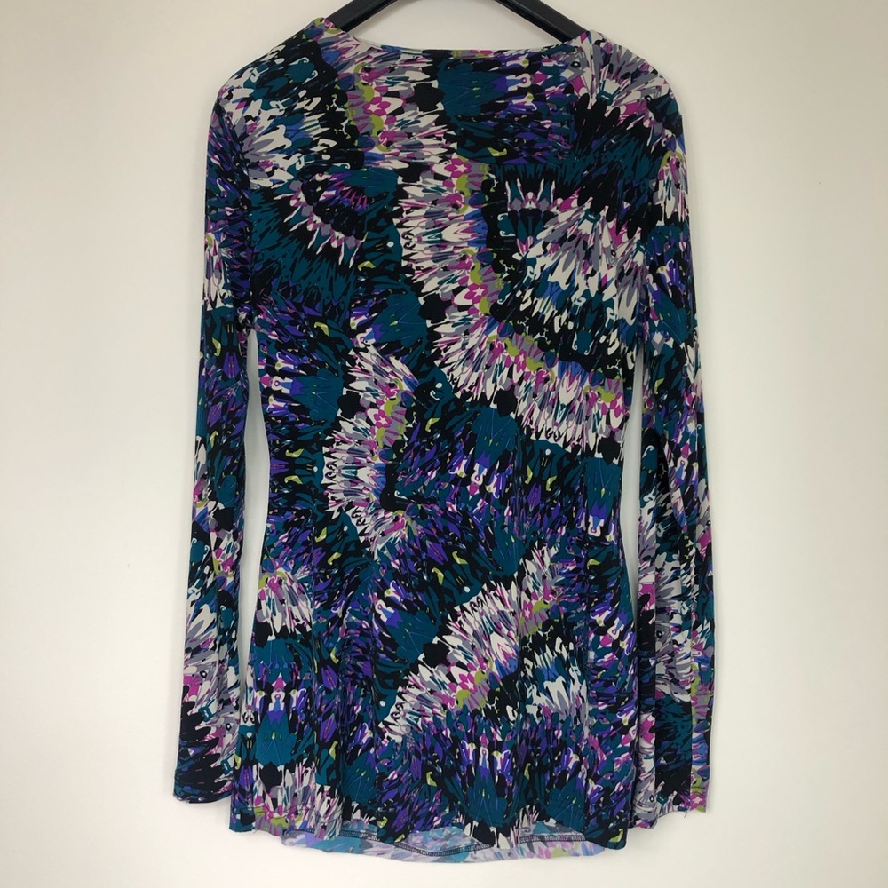 NICOLE MILLER Designer Abstract Blouse - Picture 2 of 4